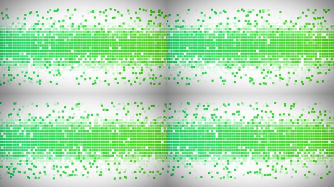 背景绿色和浅绿色方块快速移动