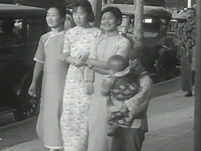 1934年中国上海街景