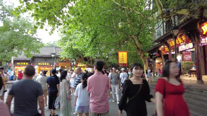 四川省成都市都江堰景区-灌县古城