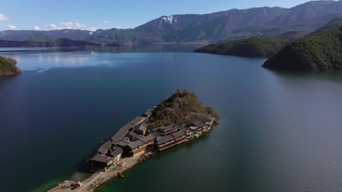 泸沽湖里格半岛