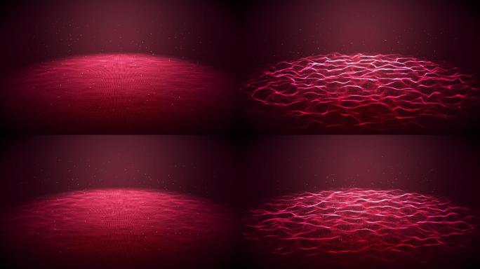 红色表面扰动的背景