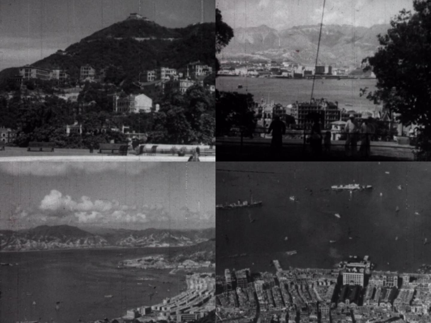 30年代俯瞰香港岛