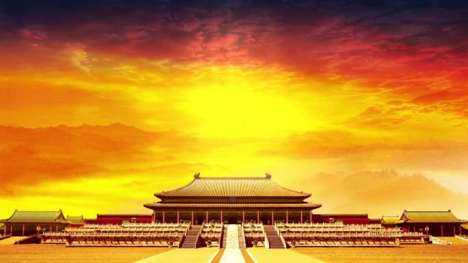 大气壮观北京城紫禁城