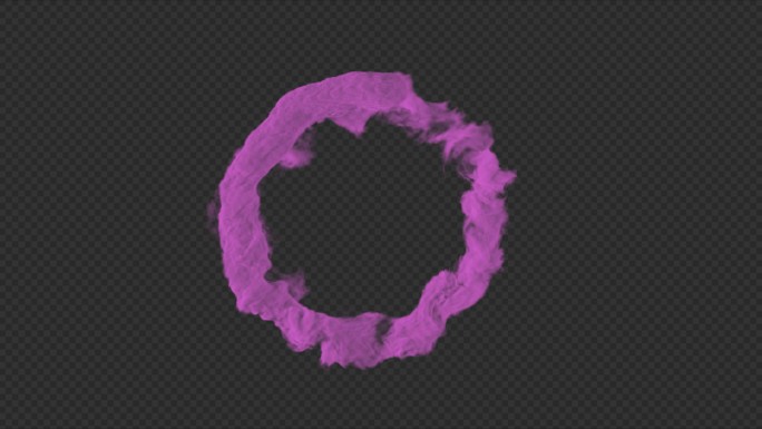 紫色螺旋圆圈烟雾