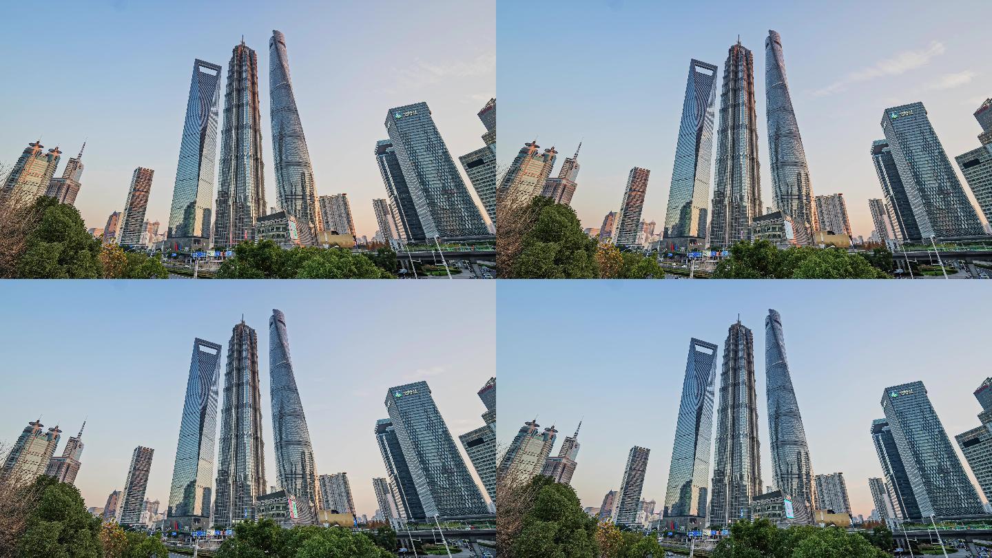 上海外滩陆家嘴高清城市建筑