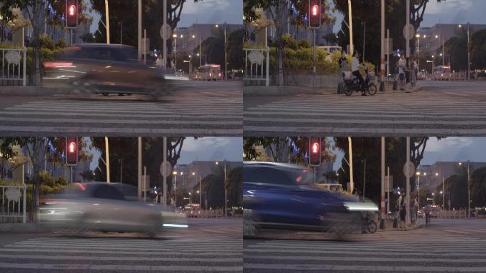 红绿灯抽帧拍摄低速摄像