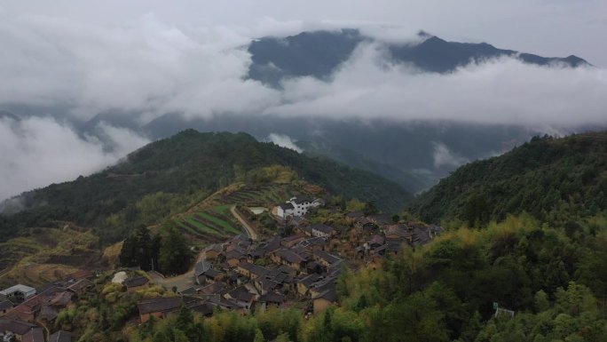 原创 浙江丽水五大堡乡西川村古村落风光