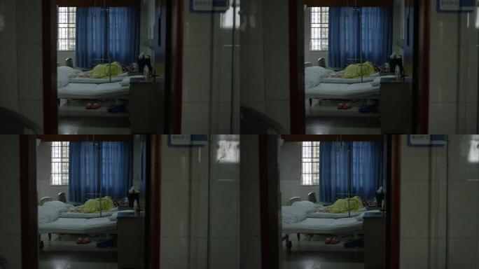 【有版权】病房中躺着病人
