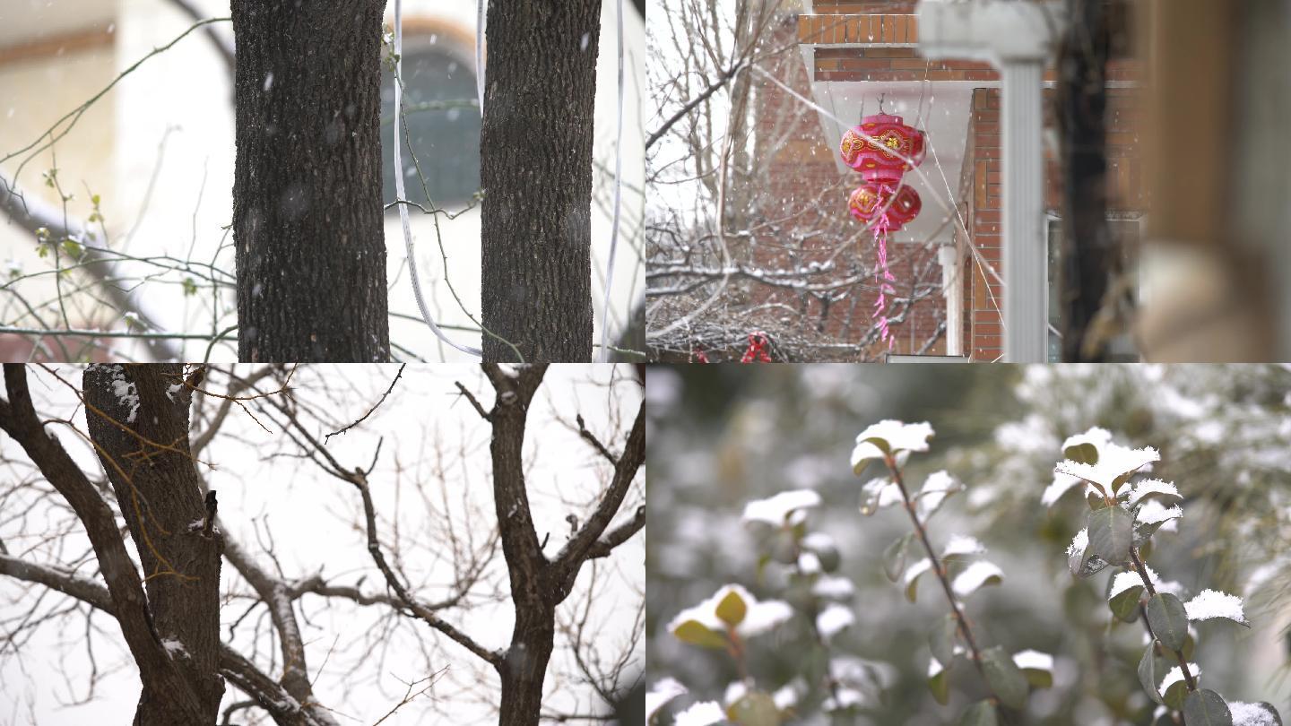 西山飘雪