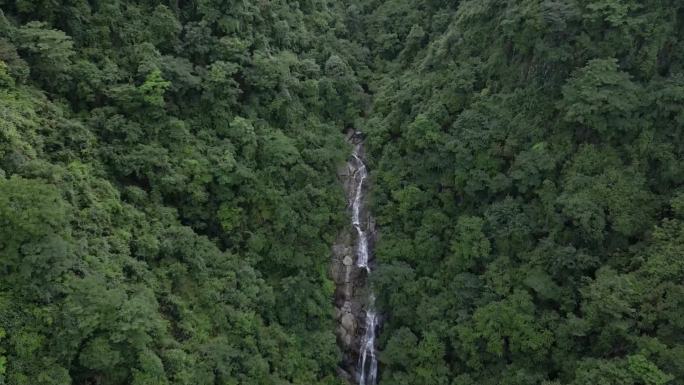 钱江源山川森林瀑布山泉航拍