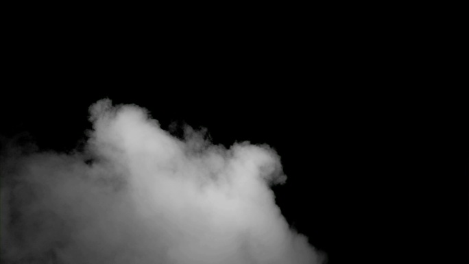 烟雾流动动画特效干冰雾态雾状喷雾消散