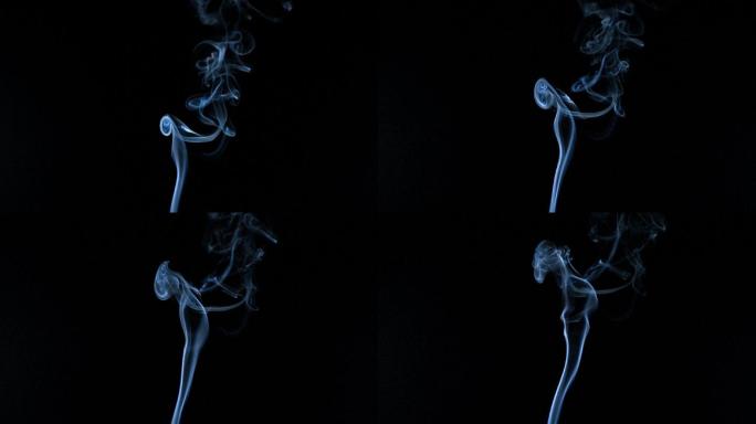 烟雾流动动画特效吸烟有害健康烟雾吞云吐雾