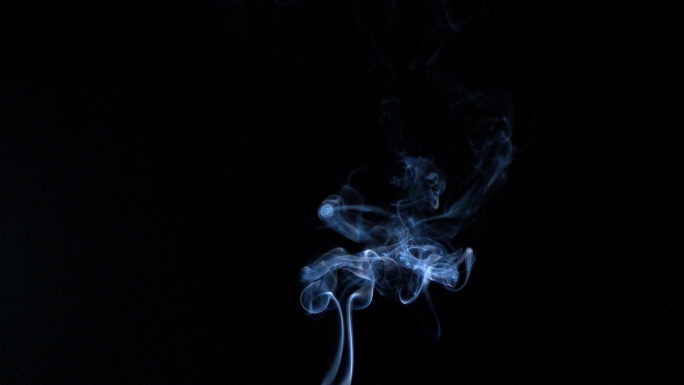 烟雾流动动画特效烟雾飘散一缕青烟吸烟有害