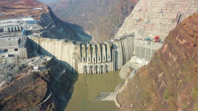 A394 白鹤滩水电站大坝合集