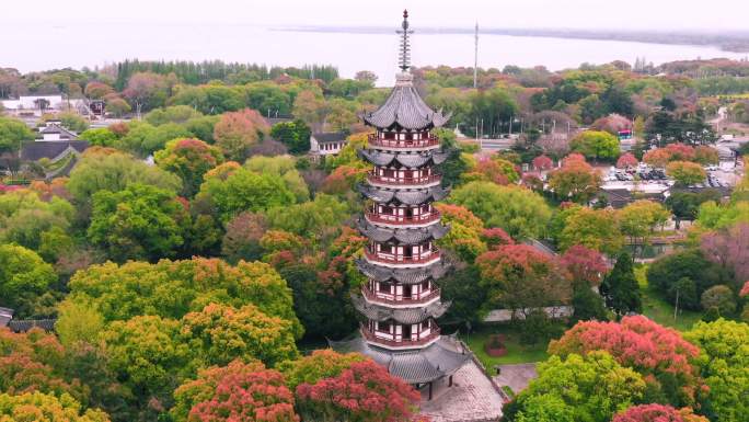 上海大观园的青云塔