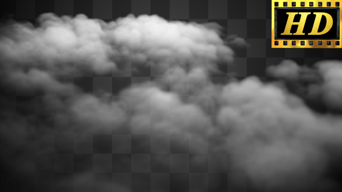 【带通道】云雾开场特效通道素材