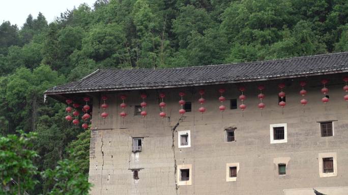 福建土楼云水谣怀远楼航拍漳州南靖和贵楼