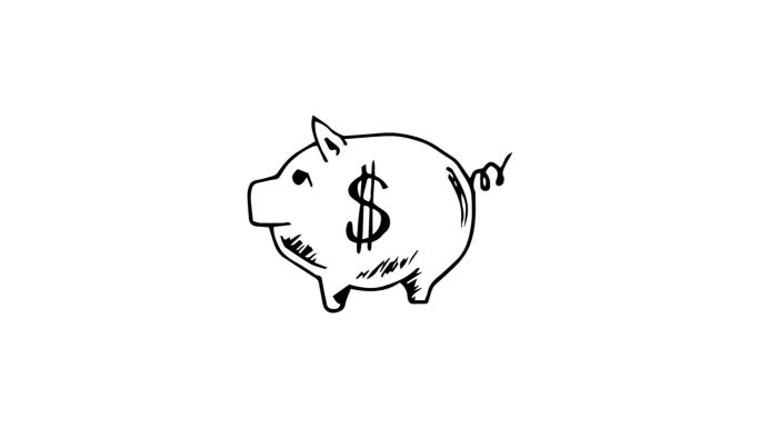 小猪存钱罐动画特效