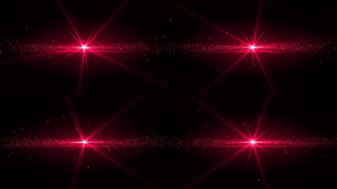 红星星的动画红星星闪烁光效红色星光