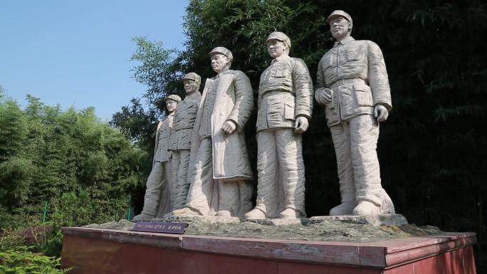 竹沟革命纪念馆 雕塑