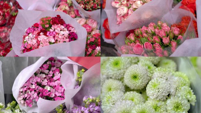 鲜花花卉交易市场花朵花束