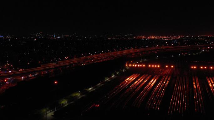 4K原素材-上海高铁路动车组机车车辆段
