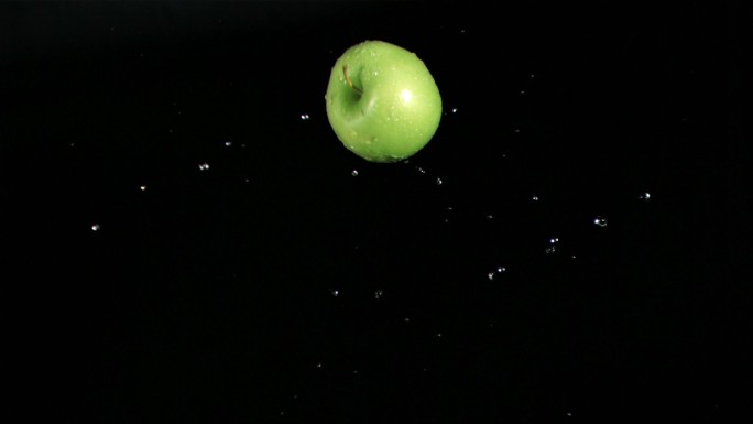 绿苹果特写青苹果水食材水水果