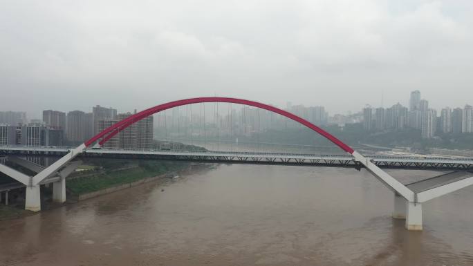 重庆菜园坝大桥融侨半岛网红桥