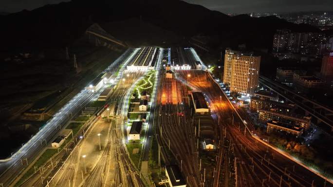 广铁集团深圳动车所【夜景延时】