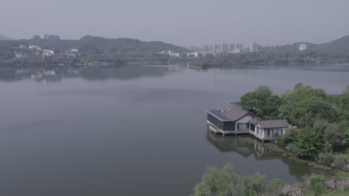 黄石磁湖航拍