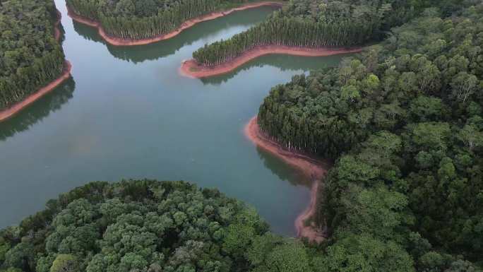 水库航拍