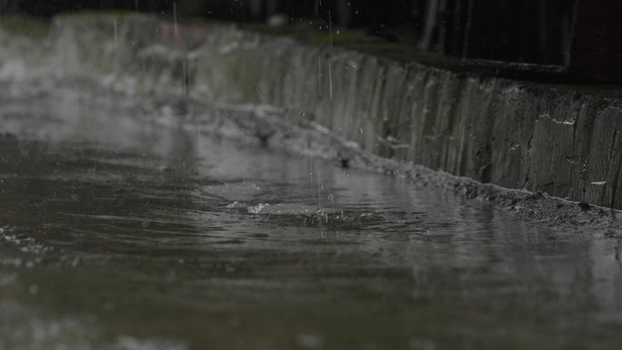 下雨