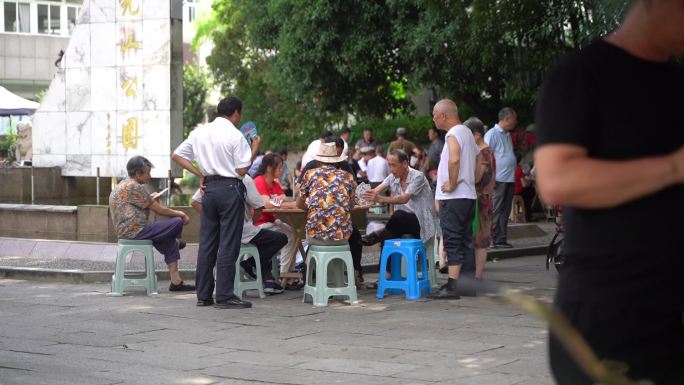 台州温岭市虎山公园视频素材C0027