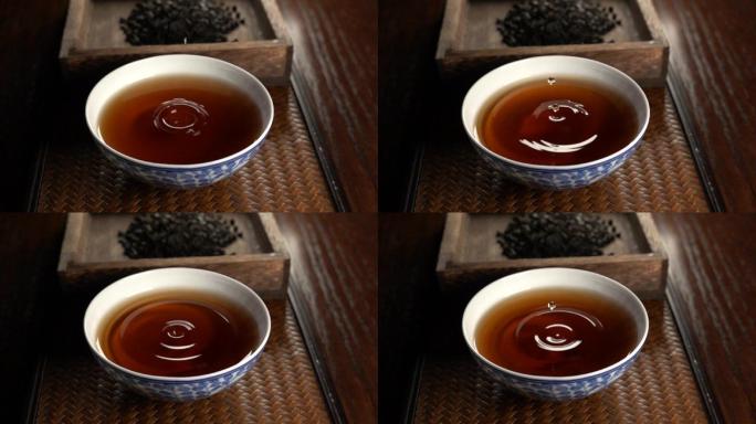 茶文化冲茶倒茶升格慢动作