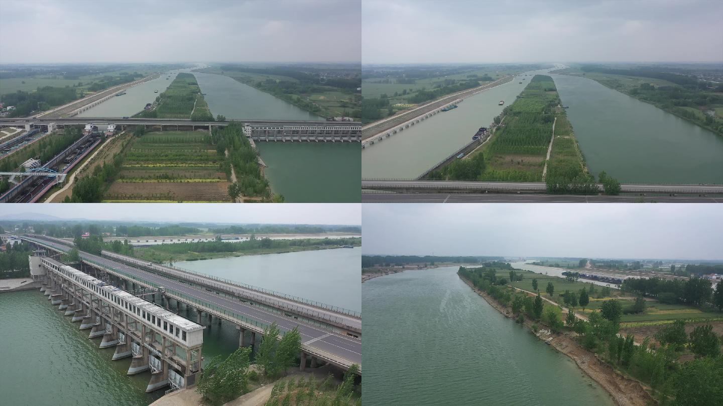 京杭大运河大坝