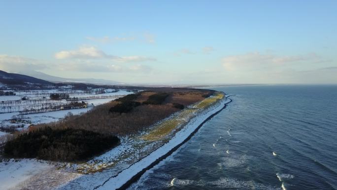 原创 日本北海道知床网走海岸线风光航拍