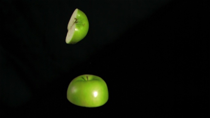 绿苹果特写青苹果