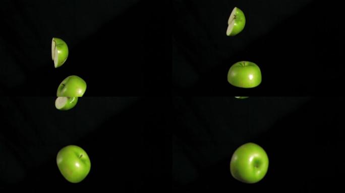 绿苹果特写青苹果