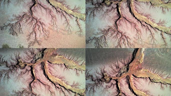 西藏 航拍 天空之树 细节
