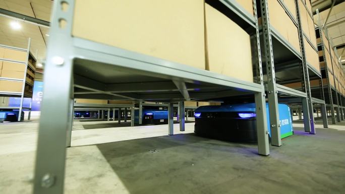 快递机器人 高科技产品 物流 配送机器人