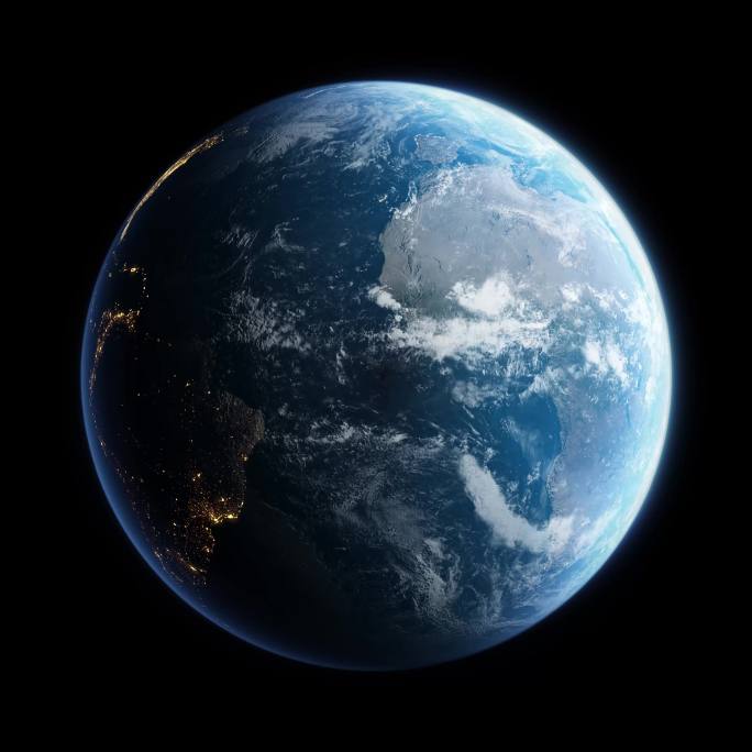 【AE模板】4K真实地球