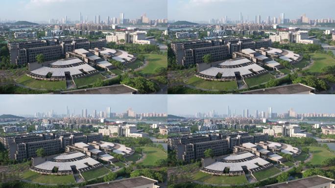 4k航拍中南大学新校区航拍大景