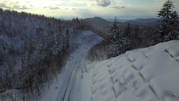 原创 日本北海道大雪山国家公园森林公路