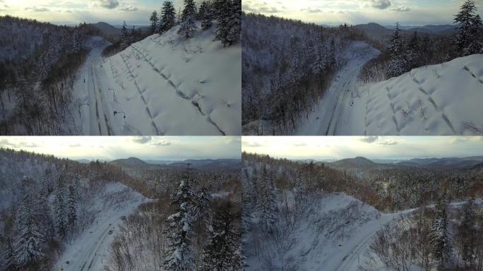 原创 日本北海道大雪山国家公园森林公路