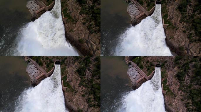 4k原创大型水利枢纽工程万里黄河第一坝A