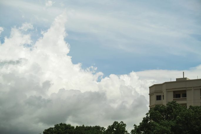 4K蓝天白云、云朵延时摄影视频素材