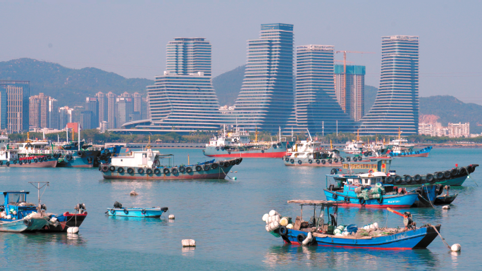 广色域 海港城市 滨海城市 海港码头