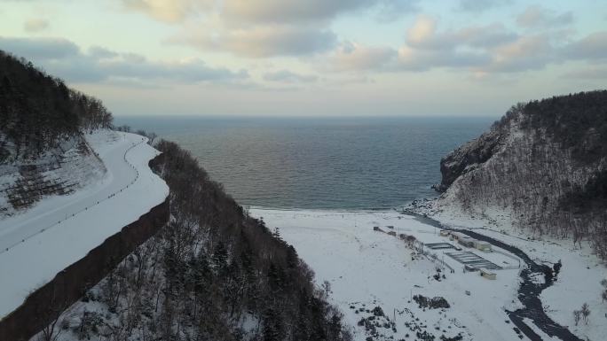 原创 日本北海道知床半岛海岸线公路风光