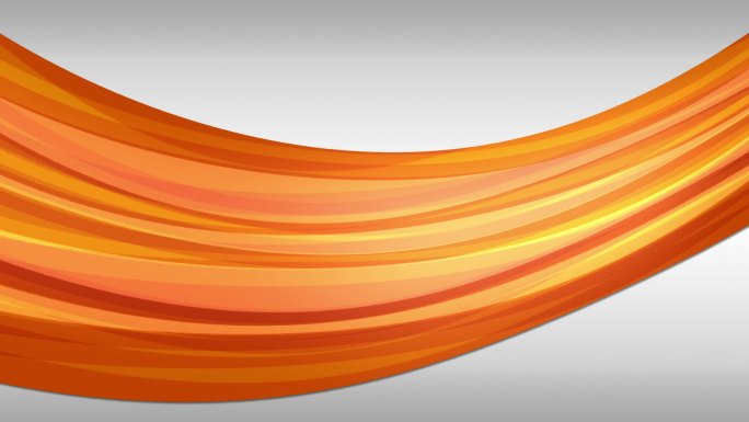 橙色管在灰色和白色的背景下运动