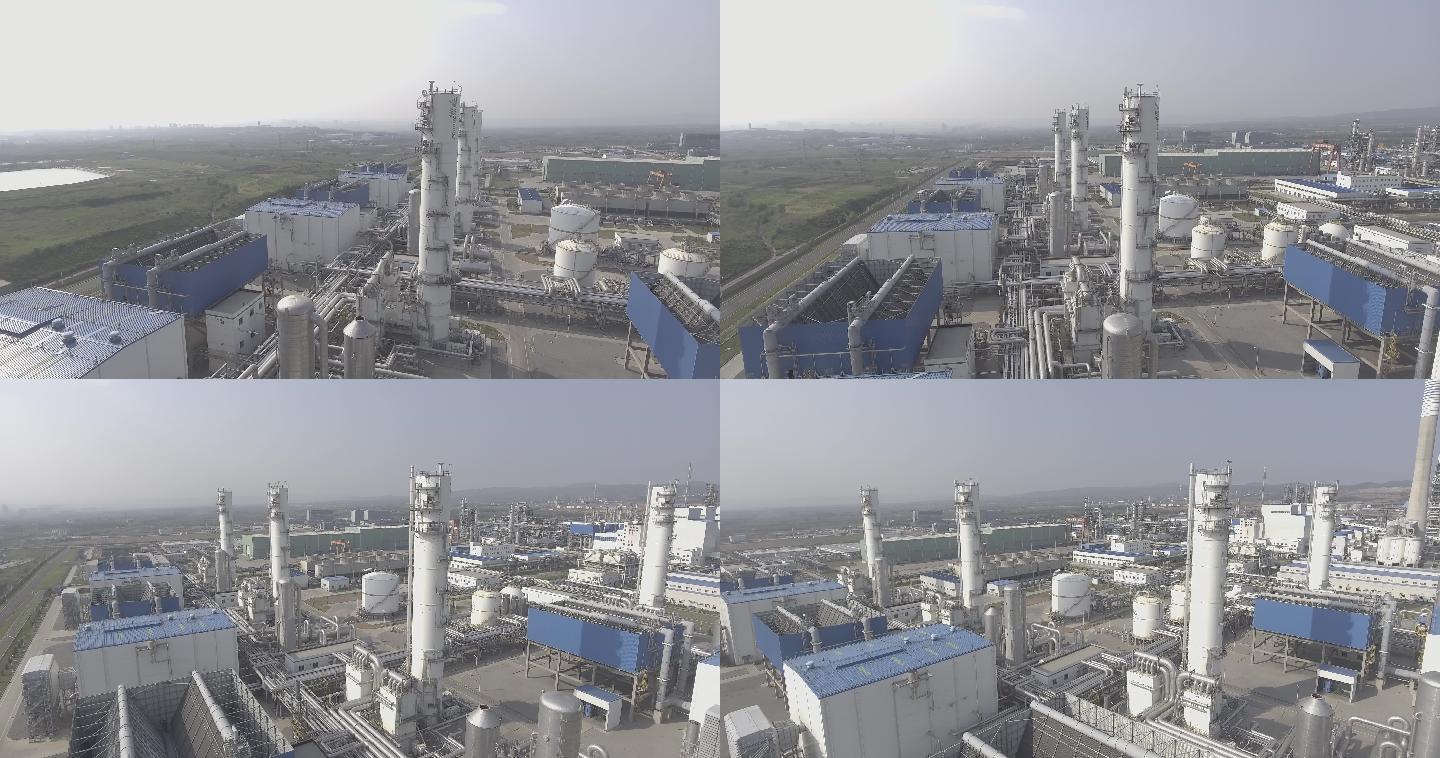 工业 化工 新能源 航拍 俯瞰工厂 环保